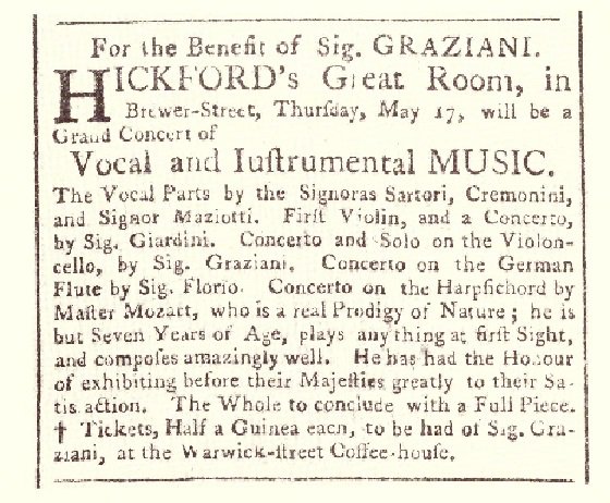 Public Advertiser, 9 May 1764