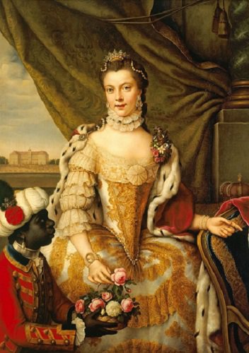 Johann Georg Ziesenis, Princess Sophie Charlotte of Mecklenburg-Strelitz, c1761.