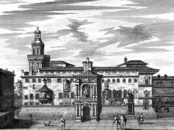 Governor's Palace, Bologna, c1710 (engraving)