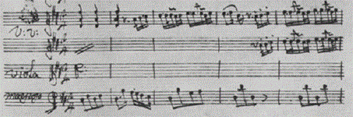 W. A. Mozart, Mitridate, authentic copy by an Italian copyist, Milan 1770-1771 (Lisbon, Biblioteca de Ajuda)