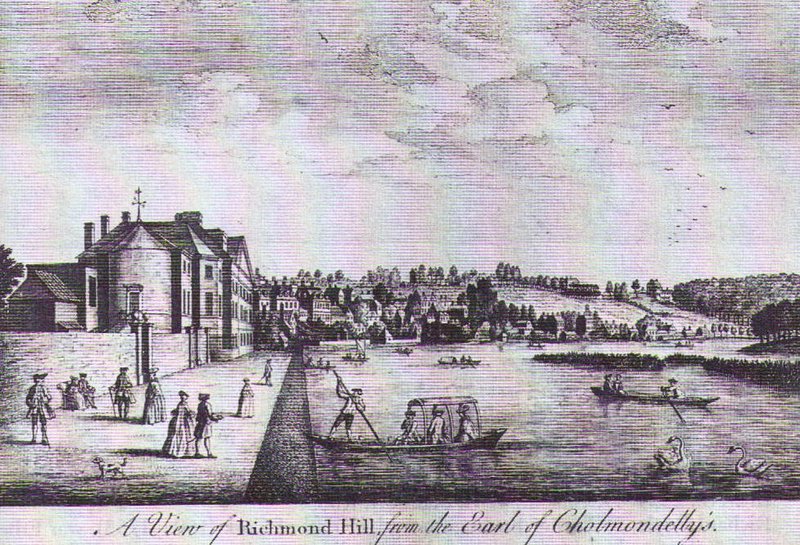 A View of Richmond Hill from the Earl of Cholmondelly's